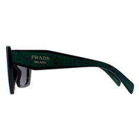 Prada Sunglasses PR15WS 1AB5Z1 Black Dark Grey Polarized