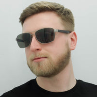Hugo Boss Sunglasses BOSS 1240/S R81/70 Matte Ruthenium Brown