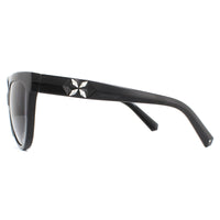 Swarovski Sunglasses SK0187 01B Shiny Black Grey Gradient