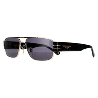 Police Sunglasses SPLA55 Origins 29 0301 Gold and Shiny Black Smoke Grey