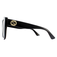 Gucci Sunglasses GG0327S 001 Black Grey Gradient