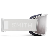 Smith Ski Goggles Squad S 33F 5T White Vapor ChromaPop Sun Platinum Mirror & Clear