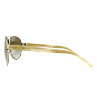 Ralph by Ralph Lauren Sunglasses 4004 101/13 Gold Cream Brown Gradient