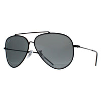 Ray-Ban Sunglasses RB0101S Aviator Reverse 002/GS Black Silver Mirror