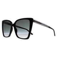 Jimmy Choo Sunglasses LESSIE/S 807 9O Black Grey Gradient