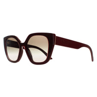 Prada Sunglasses PR24XS UAN0A7 Bordeaux Burgundy Grey Gradient
