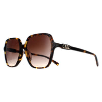 Michael Kors Sunglasses MK2196U Jasper 300613 Dark Tortoise Brown Gradient