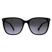 Ralph by Ralph Lauren Sunglasses RA5293 6037T3 Shiny Black with Havana Grey Gradient Polarized