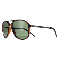 Montana Sunglasses MP8A Matte Tortoise G15 Green Polarized