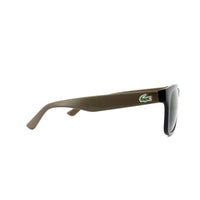 Lacoste Sunglasses L734S 001 Black Brown Grey Gradient