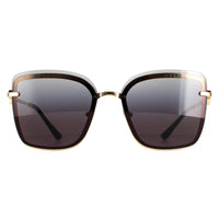 Bvlgari Sunglasses BV6151B 20148G Pink Gold Grey Gradient