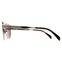 Alexander McQueen Sunglasses AM0458S 002 Gold Brown