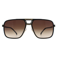 Carrera Sunglasses Carrera 1071/S I46 86 Black Gold Brown Gradient
