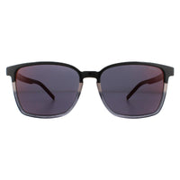 Hugo by Hugo Boss Sunglasses HG 1128/S 08A AO Black Grey Red Mirror