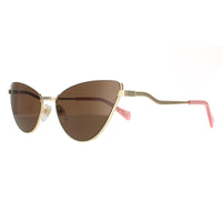 Gucci Sunglasses GG1006S 002 Gold Brown