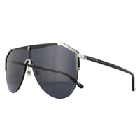 Gucci Sunglasses GG0584S 001 Ruthenium and Black Grey