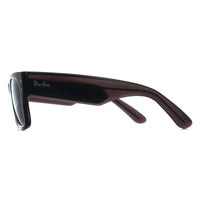 Ray-Ban Sunglasses RB0840S Mega Wayfarer 1406B1 Transparent Black Dark Grey