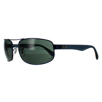 Ray-Ban Sunglasses RB3445 027/71 Matte Blue Green