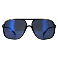 Police Sunglasses S8531 568B Shiny Gunmetal Blue