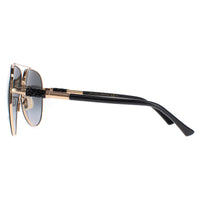 Jimmy Choo Sunglasses GRAY/S RHL FQ Gold Black Grey Gradient Gold Mirror
