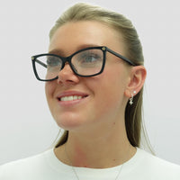 Gucci Glasses Frames GG0025O 001 Black Women