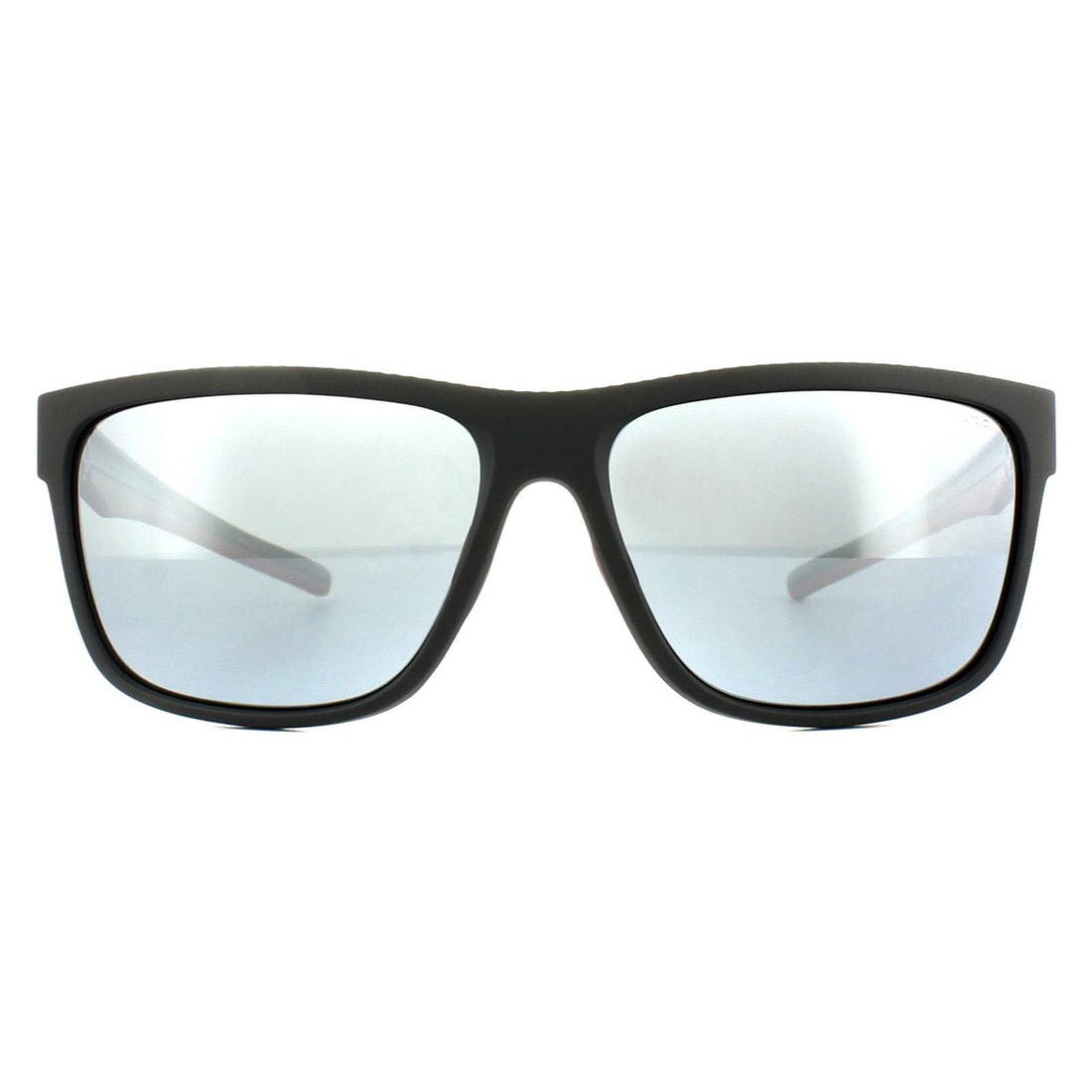 Polaroid Sport PLD 7014/S Sunglasses Black Red Grey Silver Mirror Polarized