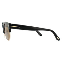 Tom Ford Sunglasses 0598 Henri 01E Shiny Black Brown