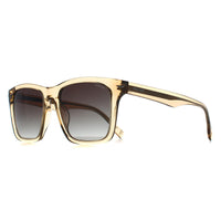 Police Sunglasses SPLN35V Champ 9 0L77 Shiny Yellow Brown Havana Green Gradient