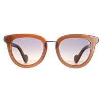 Moncler Sunglasses ML0044 50B Pearl Brown Grey Gradient