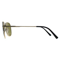 Serengeti Sunglasses Haywood Small SS544005 Shiny Light Gold Mineral 555nm