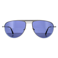 Tom Ford Sunglasses William 0207 17V Silver Blue