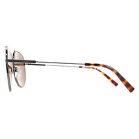 Salvatore Ferragamo Sunglasses SF265S 068 Dark Ruthenium Tortoise Brown