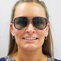 Michael Kors Sunglasses Chelsea 5004 1017R1 Polished Rose Gold Rose Gold Mirror