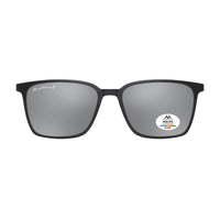 Montana Sunglasses MP186 A Matte Black Silver Mirror Polarized