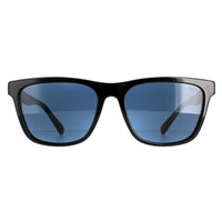 Polo Ralph Lauren Sunglasses PH4167 500180 Shiny Black Dark Blue