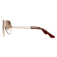 Ray-Ban Sunglasses Aviator RB3025 001/51 Gold Brown Gradient 62mm Large