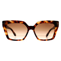 Tom Ford Sunglasses Winona FT1030 53F Shiny Havana Brown Gradient