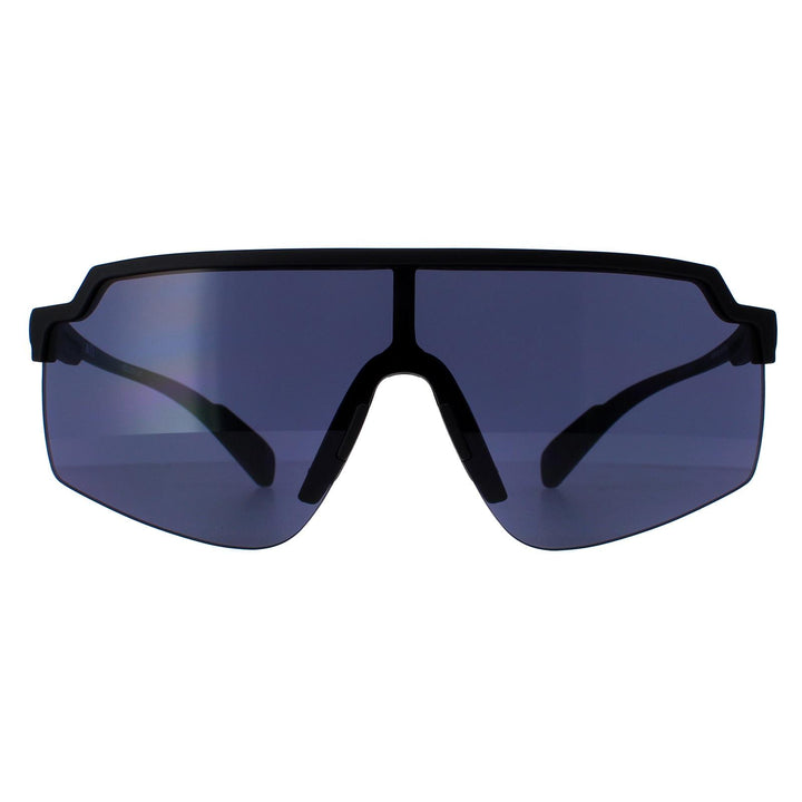 Adidas SP0018 Sunglasses Matte Black / Kolor Up Grey