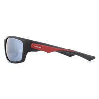 Polaroid Sunglasses PLD 7012/S OIT EX Black Red Grey Silver Polarized Mirror