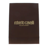 Roberto Cavalli brown Shopper Paper Carrier Gift Bag pack of 15 Brand New Genuine