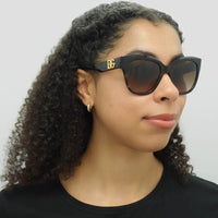 Dolce & Gabbana Sunglasses DG4407 502/13 Havana Brown Gradient