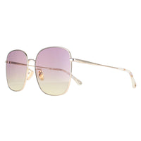 Chloe Sunglasses CH0076SK 004 Shiny Light Gold Rose Gradient