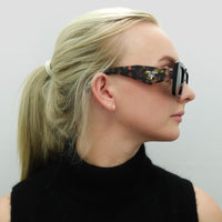 Prada Sunglasses PR23YS 1AB5S0 Black Dark Grey