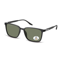Montana Sunglasses MP186 B Matte Black G-15 Green Polarized