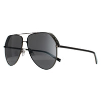 Givenchy Sunglasses GV7185/G/S V81 T4 Dark Ruthenium Black Grey Mirror