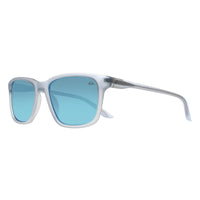 Quiksilver Sunglasses QS4001 MBLU Matte Ice Blue Crystal Blue Mirrored