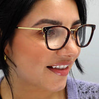 Celine Glasses Frames CL50002U 055 Black Gold Women