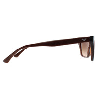 Emporio Armani Sunglasses EA4169 591013 Brown Brown Gradient