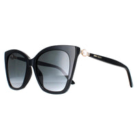 Jimmy Choo Sunglasses RUA/G/S 807 9O Black Grey Gradient