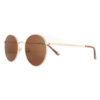 Montana Sunglasses MP85 C Pink Gold Brown Polarized